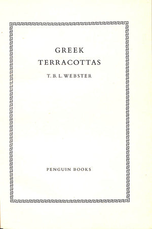 "Greek Terracottas" 1950 WEBSTER, T.B.L.