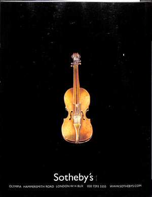 "The Menuhin Sale" 11 May 2004 Sotheby's