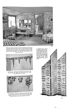 "Suggestions For Home Decoration" 1930