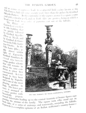 "Garden Craft In Europe" 1913 TRIGGS, H. Inigo
