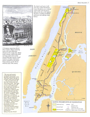 "The Historical Atlas Of New York City: A Visual Celebration Of 400 Years Of New York City's History" 2005 HOMBERGER, Eric