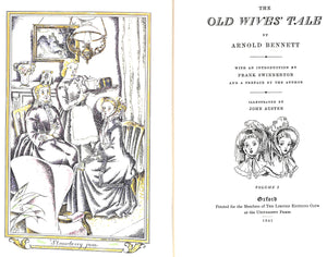 "The Old Wives' Tale: Volumes I & II" 1941 BENNETT, Arnold