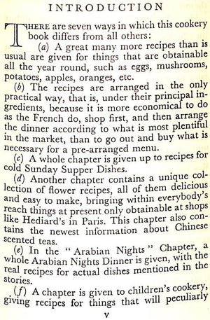 "The Gentle Art Of Cookery: With 750 Recipes" LEYEL, Mrs. C.F.  & HARTLEY, Miss Olga