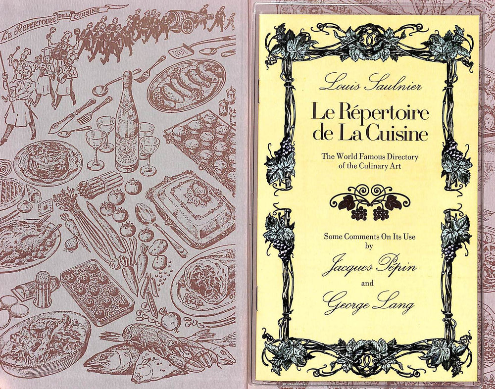 "Le Repertoire De La Cuisine: The World Renowned Classic Used By The E