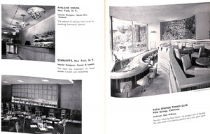 "Contemporary Decor: Restaurants Lounges Bars" 1950 DAVIS, Deering