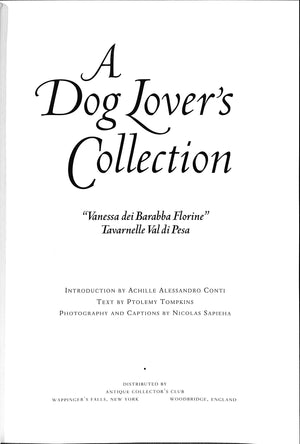 "A Dog Lover's Collection" 1995