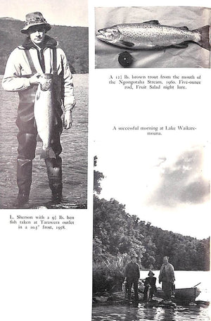 "Rotorua Trout The Fishing Lakes, Rivers And Streams Of The Rotorua Conservancy, New Zealand" 1960 GEE, Frank