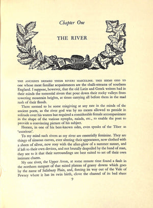 "One River: Or Trout And Grayling Fishing" 1952 CAREY, H. E.