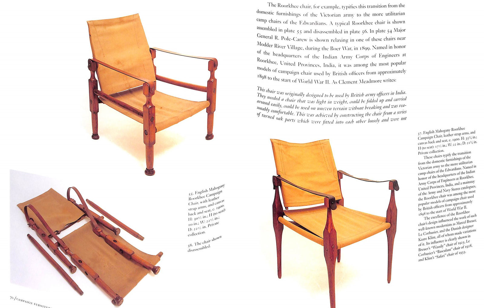 "British Campaign Furniture Elegance Under Canvas 17401914" 2001 BRA