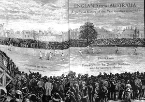 "England Versus Australia: A Pictorial History Of The Test Matches Since 1877" 1977 FRITH, David