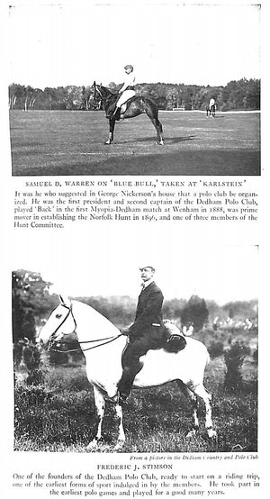 "Sport In Norfolk County" 1938 FORBES, Allan