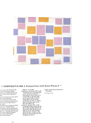 "Piet Mondrian 1872-1944" 1994 BOIS, Yve- Alain; JOOSTEN, Joop; RUDENSTEIN, Angelica
