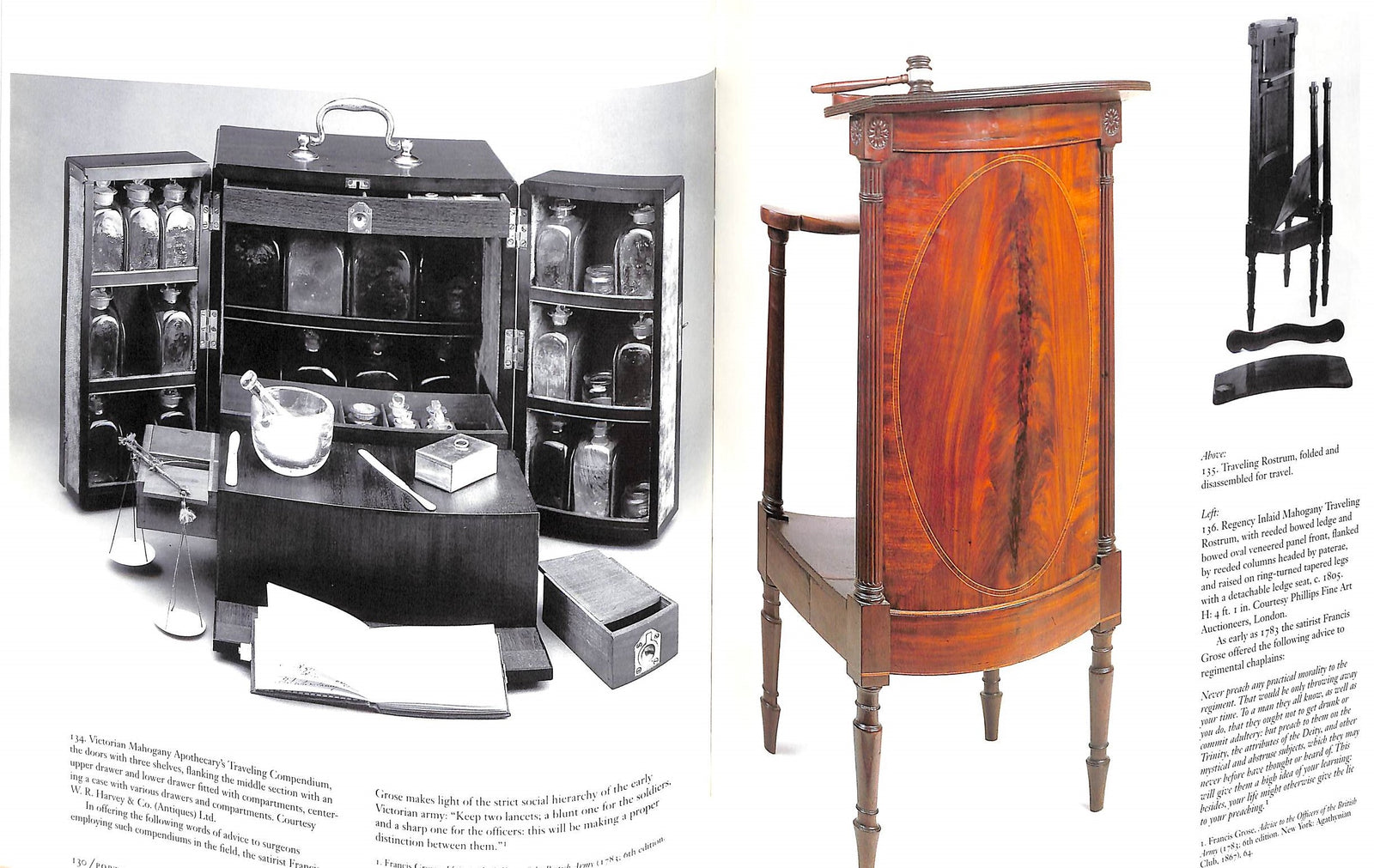 "British Campaign Furniture Elegance Under Canvas 17401914" 2001 BRA