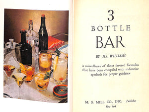 "3 Bottle Bar" 1946 WILLIAMS, H. i.