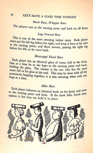 "Let's Have A Good Time Tonight: An Omnibus Of Party Games" 1938 GODDARD, Gloria and WOOD, Clement
