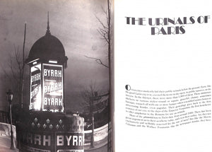 "Brassai The Secret Paris Of The 30's" 1976 MILLER, Richard (INSCRIBED by BRASSAI)