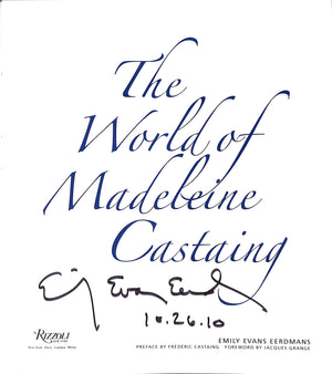 "The World Of Madeleine Castaing" 2010 EERDMANS, Emily Evans (SIGNED)