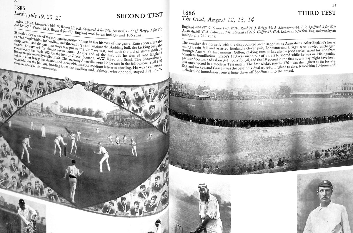 England Versus Australia A Pictorial History Of The Test Matches Sin england-versus-australia-a-pictorial-history-of-the-test-matches-sin