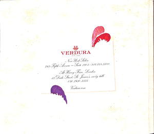 "Verdura 70th Anniversary Catalogue w/ Price-List" 2010