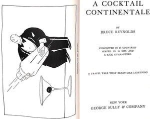 "A Cocktail Continentale A Pleasure Guide To Europe" 1926 REYNOLDS, Bruce