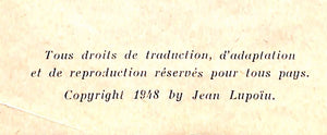 "Cocktails" 1948 LUPOIU, Jean