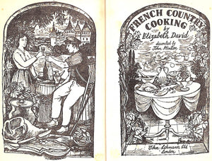 "French Country Cooking" 1954 DAVID, Elizabeth
