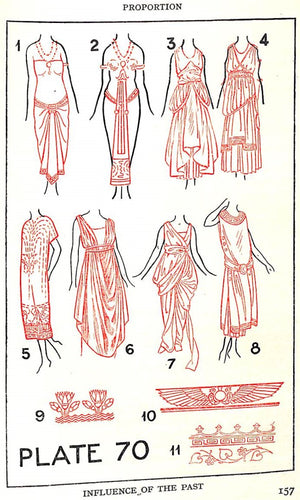 "Fashion Drawings & Dress Design" 1928 HALL, Mabel L.