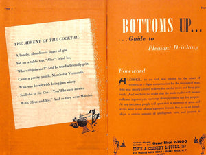 "Bottoms Up... Guide To Pleasant Drinking" 1949