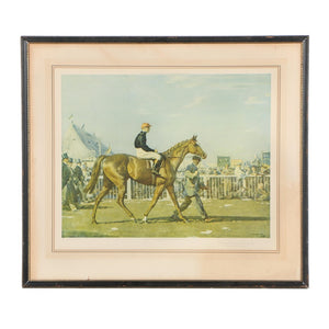 Sir Alfred Munnings "Humorist and Donoghue" Going Out To the Derby 1921