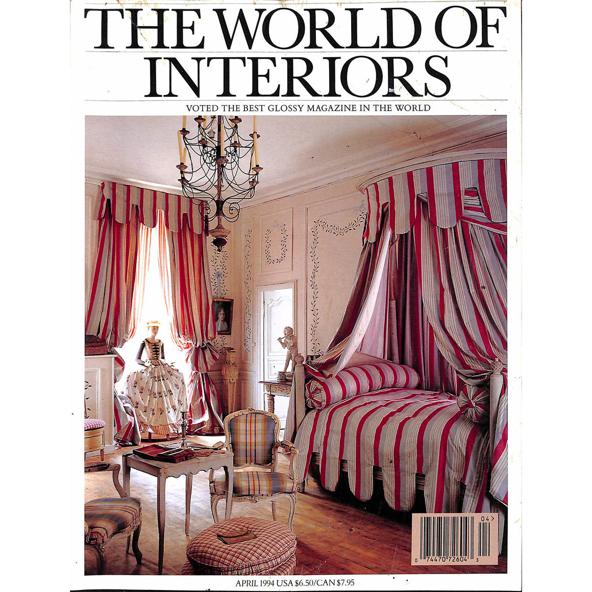 "The World Of Interiors April 1994" w/ Mark Birley (SOLD)