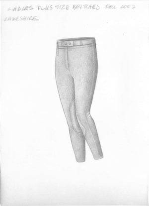 Ladies Britches Fall 2002 Graphite Drawing