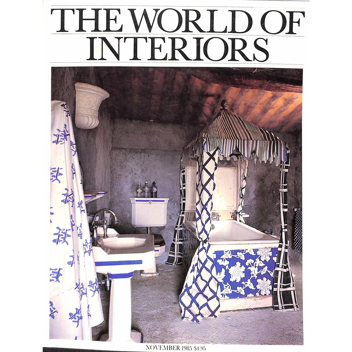 "The World of Interiors" November 1985 (SOLD)