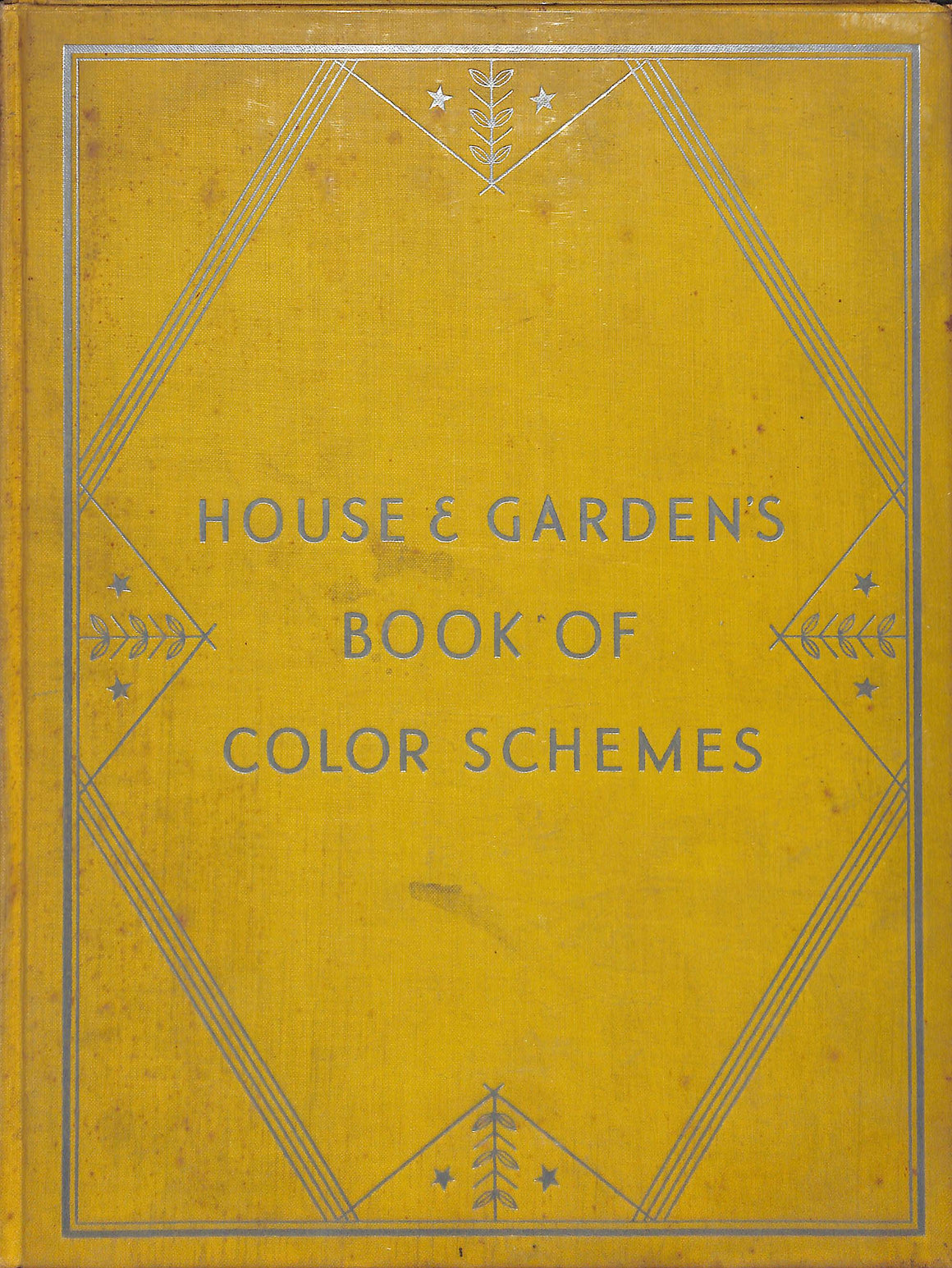 "House & Garden's Book Of Color Schemes" 1929 WRIGHT, Richardson and MCELROY, Margaret