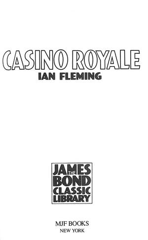 "Casino Royale" 1981 FLEMING, Ian