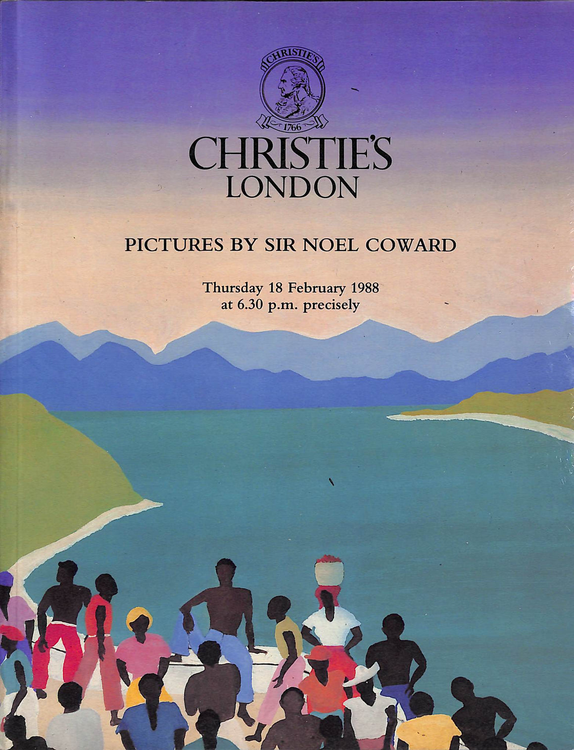 Pictures By Sir Noel Coward 1988 Christie's London