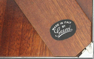 Gucci 6"Sq Chrome c1970s Picture Frame