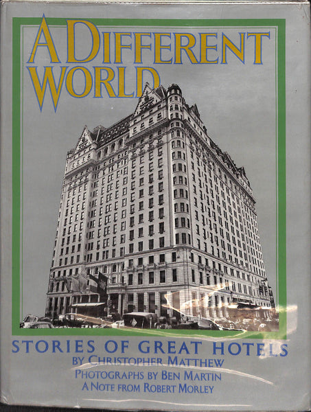 【絶版本】GREAT HOTELS OF THE WORLD 1〜4世界のホテル A Different World: Stories of Great Hotels
