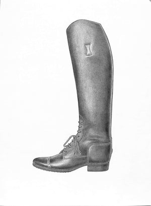 Semi-Custom Men's Field Boot Graphite Drawing
