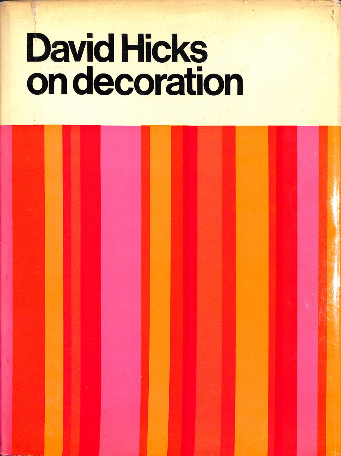 "David Hicks On Decoration" 1966