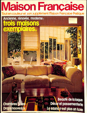 "Maison Francaise Decembre 1974-Janvier 1975"