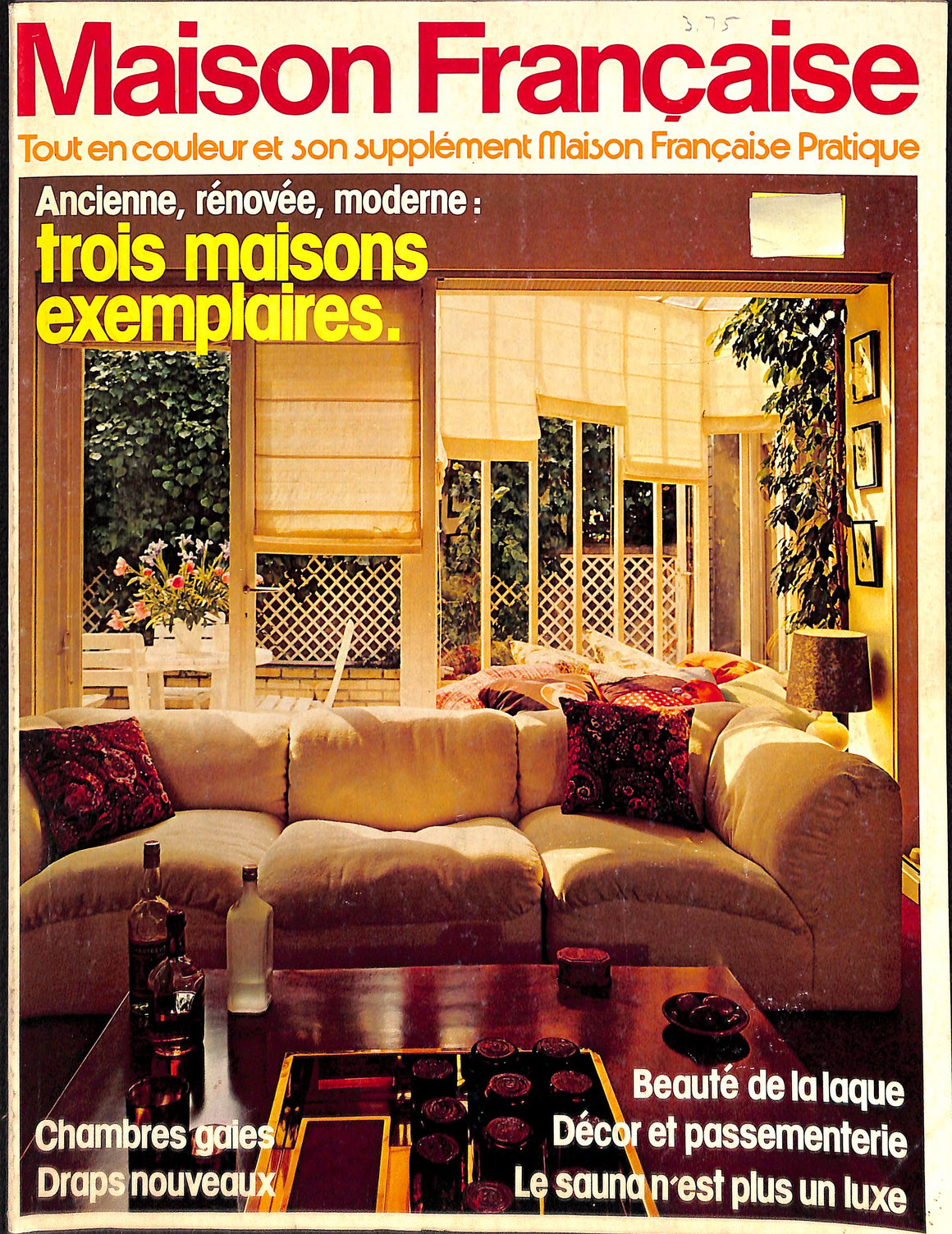 Maison Francaise Decembre 1974-Janvier 1975