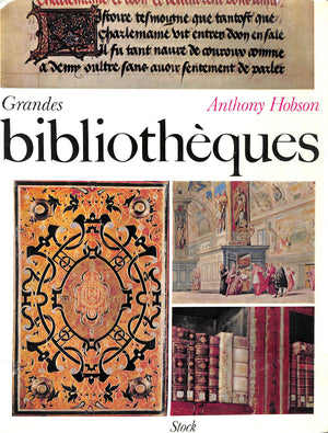 "Grandes Bibliotheques" 1971 HOBSON, Anthony
