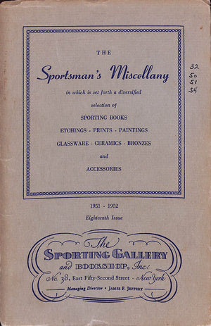 "The Sportsman's Miscellany" 1951