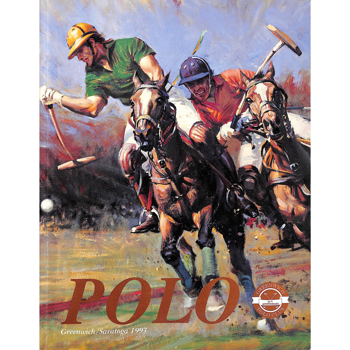 "Polo Magazine Greenwich/ Saratoga 1993" (SOLD)