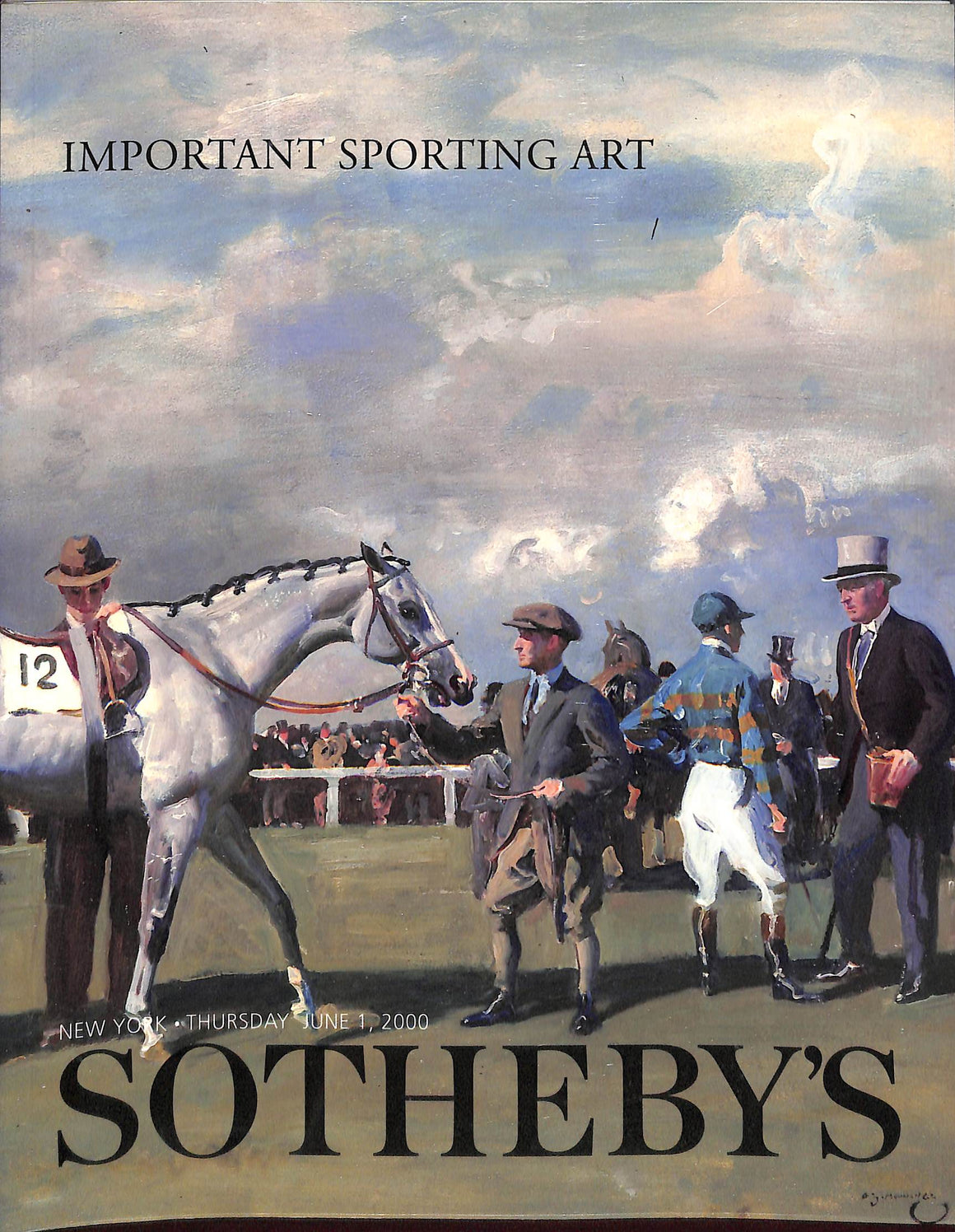 "Important Sporting Art" June 1, 2000 Sotheby's