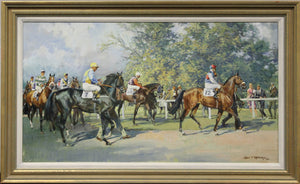 "Leaving The Paddock" by John T Kenney (SOLD)