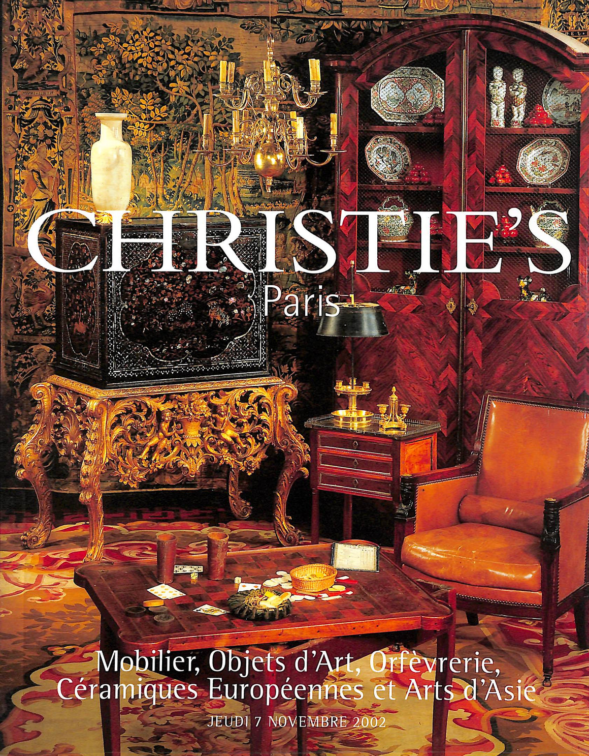 Mobilier, Objets D'Art, Orfevrerie, Ceramiques Europeennes Et Arts D'Asie Christie's 2002