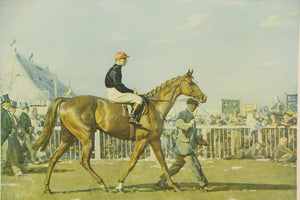 "Humorist and Donoghue (Going Out to The Derby 1921.)" c1924 by A. J. Munnings RA