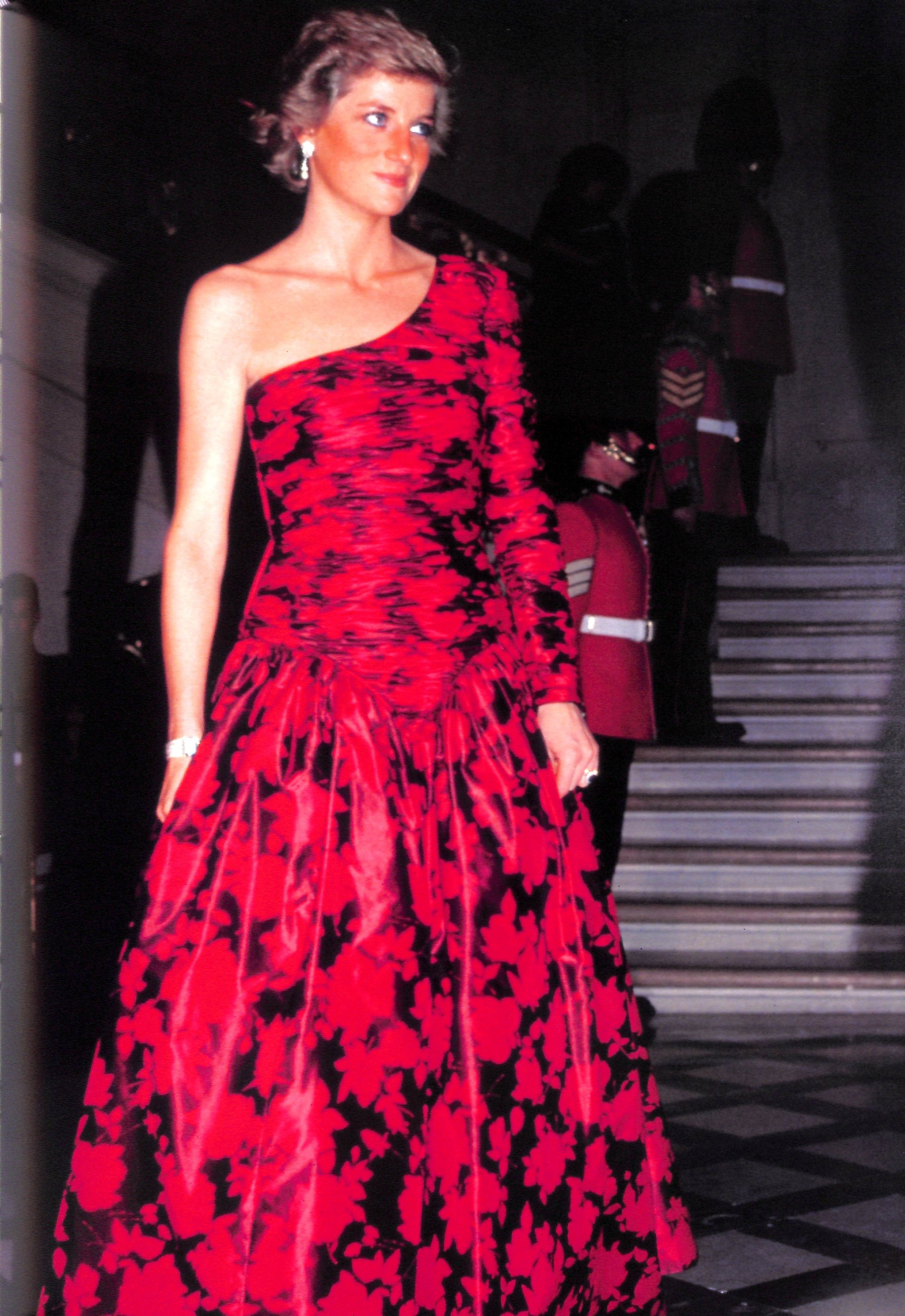 princess diana dress auction 1997 Dresses From The Collection Of Diana, Princess Of Wales" 1997 Christi