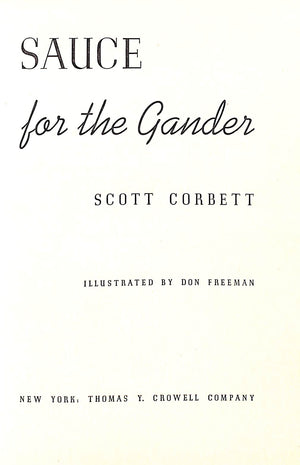 "Sauce For The Gander" 1951 CORBETT, Scott
